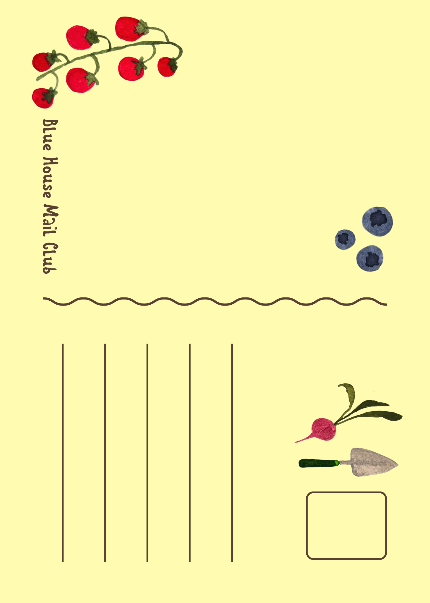 September 2026 Mail Club Postcard
