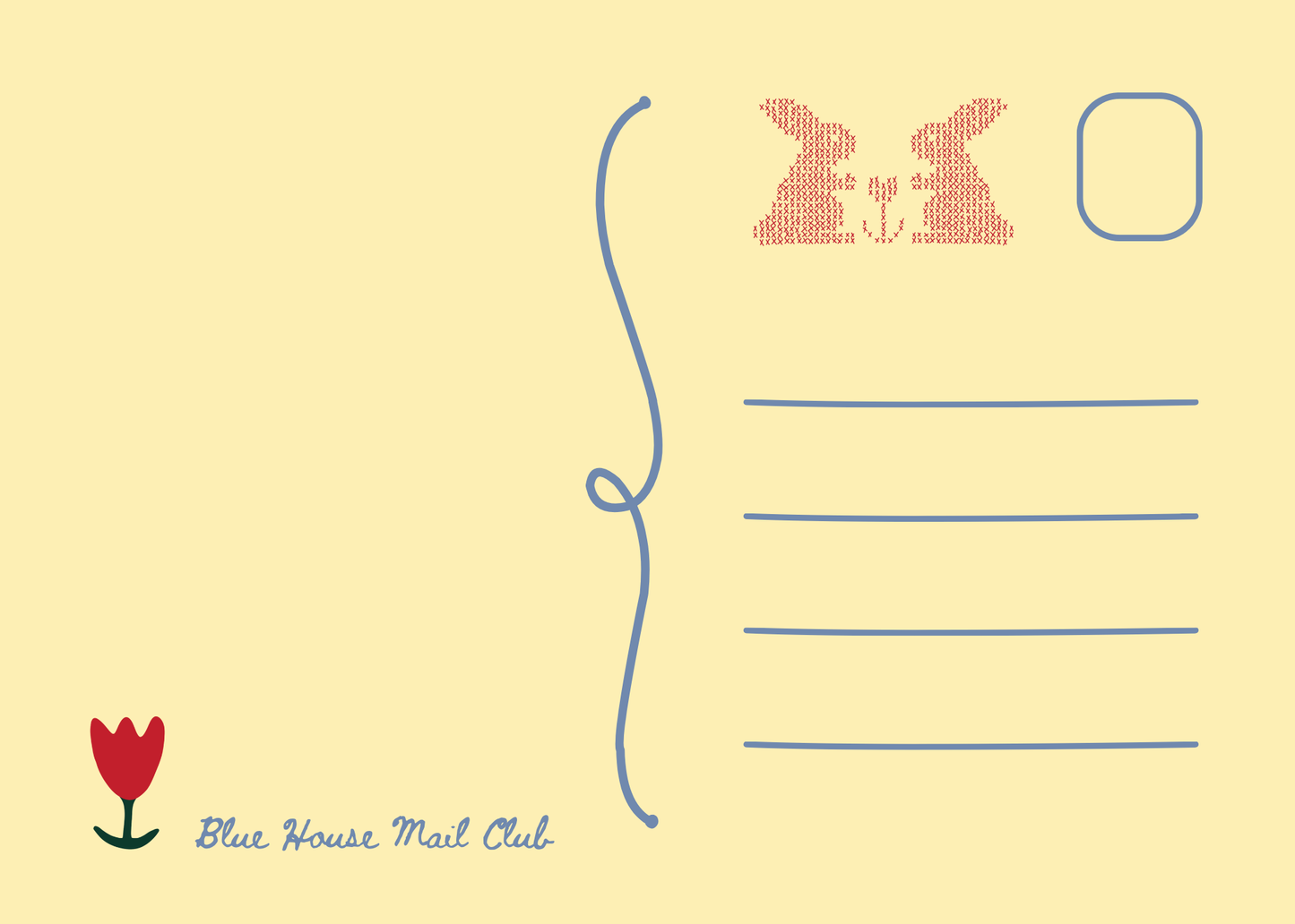 April 2026 Mail Club Postcard