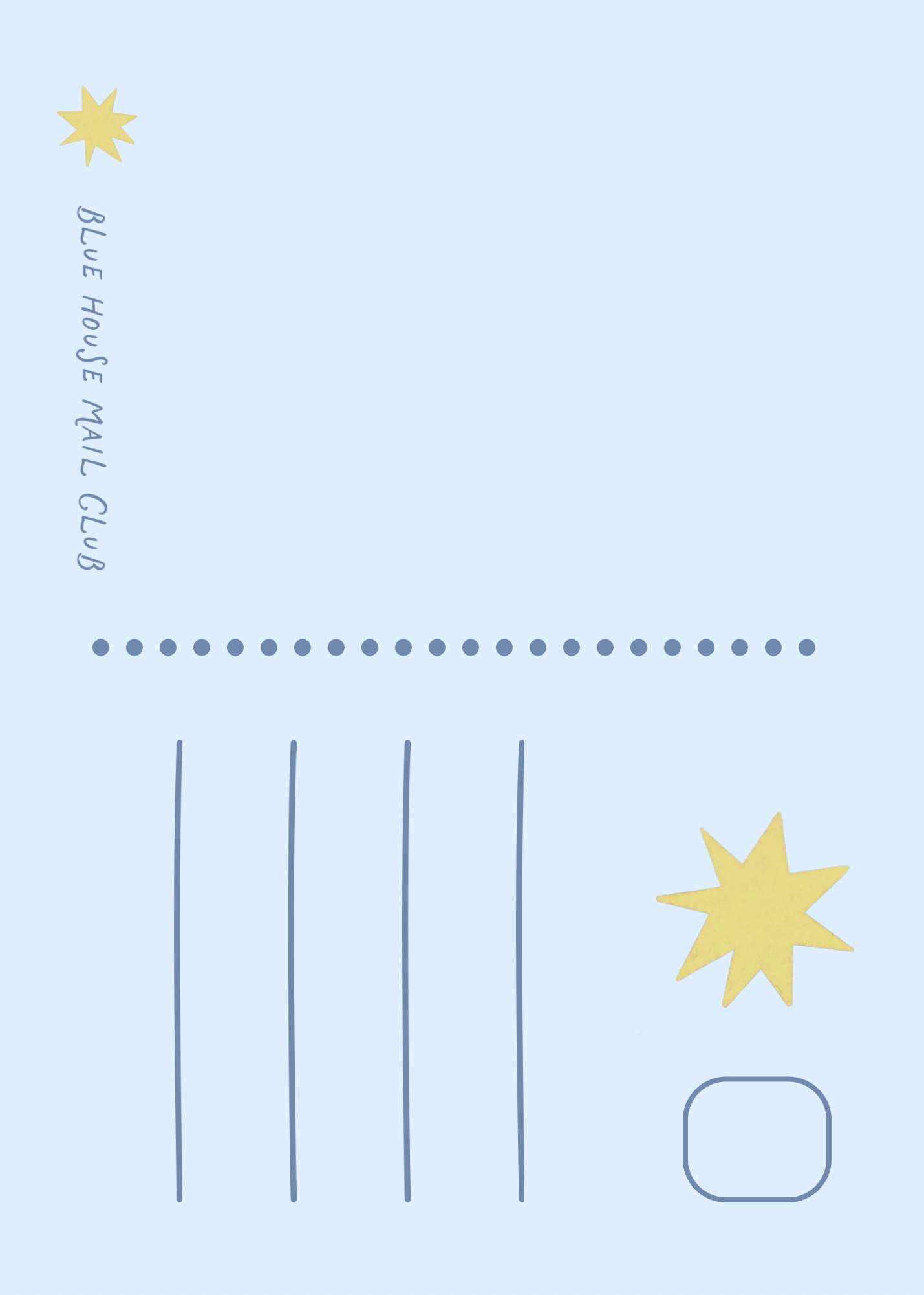 May 2026 Mail Club Postcard
